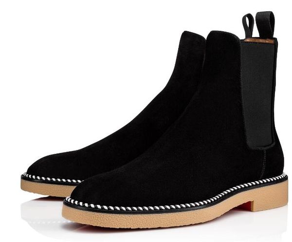2020 brand quality new fashion sued red bottom boots leather women high sneaker luxury designer ankle boots autumn shoes, Black
2020 brand quality new fashion sued red bottom boots leather women high sneaker luxury designer ankle boots autumn shoes, Black