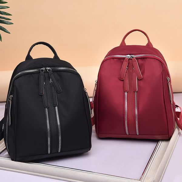oxford cloth backpack female korean fashion new large-capacity female bag casual backpack outdoor travel 
oxford cloth backpack female korean fashion new large-capacity female bag casual backpack outdoor travel