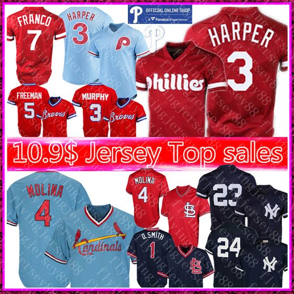Philadelphia retro phillie 3 bryce harper 4 yadier molina t loui men cardinal jer ey new york 23 don mattingly yankee ba eball mith
Philadelphia retro phillie 3 bryce harper 4 yadier molina t loui men cardinal jer ey new york 23 don mattingly yankee ba eball mith