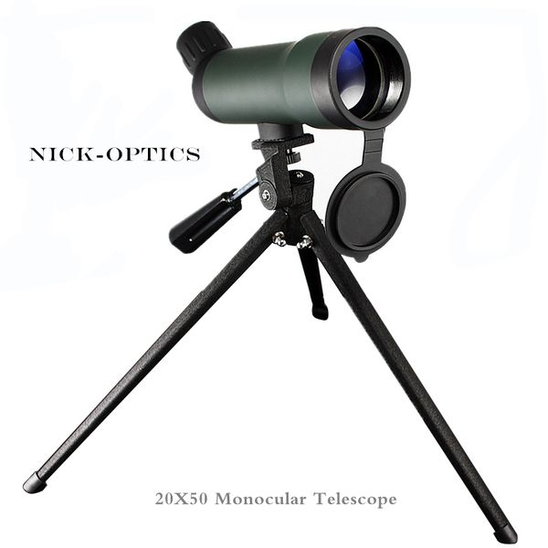 

monocular telescope 20x50 zoom hd monocular binoculars lll night vision eyepiece bird watching spotting scope high clear vision