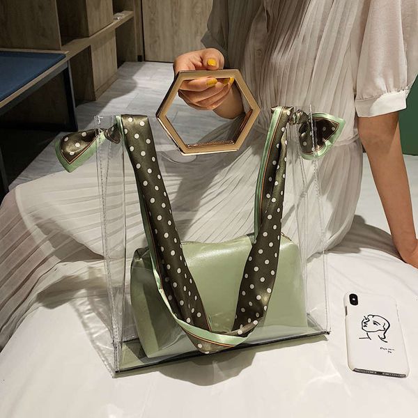 transparent jelly bag elegant female tote bag 2020 summer new quality pvc women's designer handbag ribbon shoulder messenger
transparent jelly bag elegant female tote bag 2020 summer new quality pvc women's designer handbag ribbon shoulder messenger