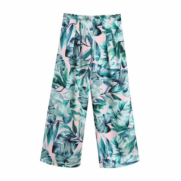 rainforest print satin pleated ankle-length pants woman summer 2020 new fashion female comfortable loose straight pants p1703, Black;white
rainforest print satin pleated ankle-length pants woman summer 2020 new fashion female comfortable loose straight pants p1703, Black;white