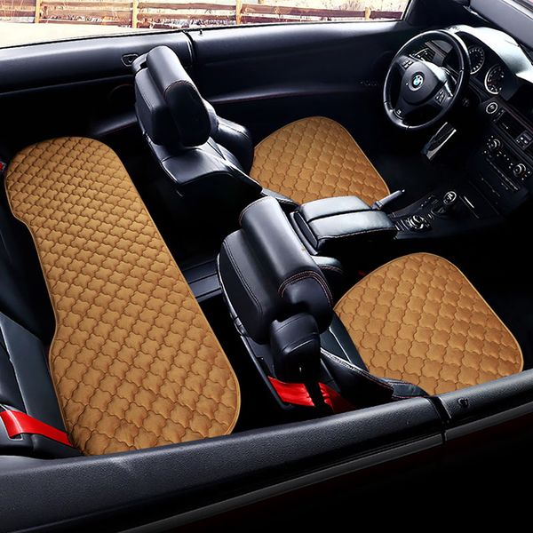car seat cover universal front back rear warm velvet cutton cushion pad non-slip washable plush automobiles seat protector 
car seat cover universal front back rear warm velvet cutton cushion pad non-slip washable plush automobiles seat protector