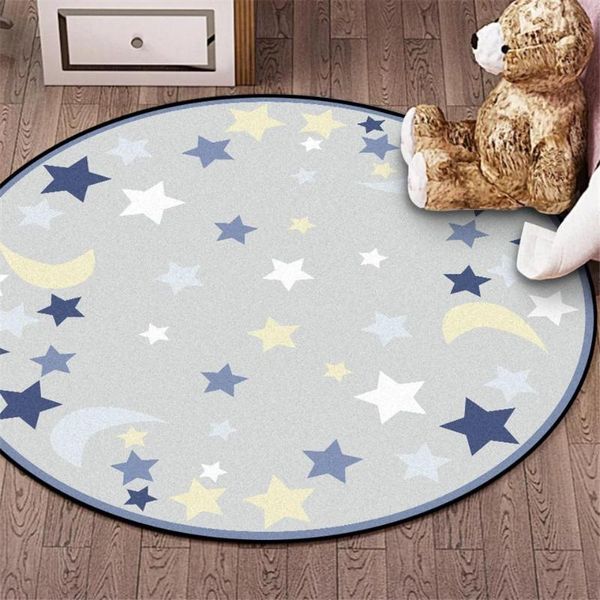 15 children round rug blue grey star moon printed kids rug room velvet non slip mat carpet soft bedroom big 100cm 120cm
15 children round rug blue grey star moon printed kids rug room velvet non slip mat carpet soft bedroom big 100cm 120cm