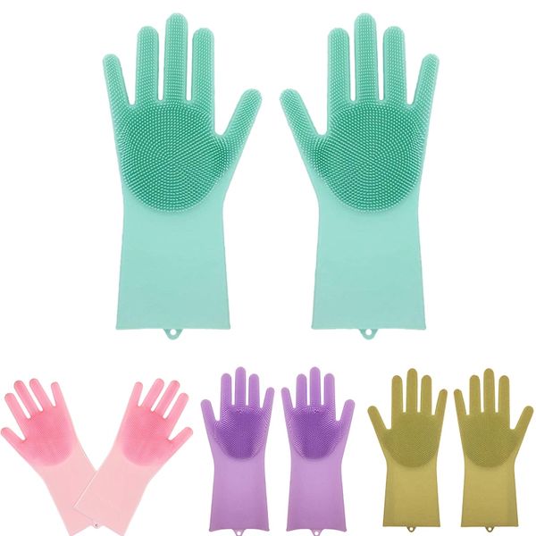 1 pair silicone dish scrubber rubber gloves food grade cleaning sponge dishwashing brushs magic silicone gloves
1 pair silicone dish scrubber rubber gloves food grade cleaning sponge dishwashing brushs magic silicone gloves