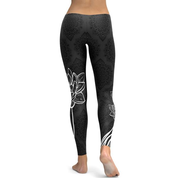 sexemara women lotus digital print sports leggings womens workout gym leggings fitness running sports pants stretch trouser, Black
sexemara women lotus digital print sports leggings womens workout gym leggings fitness running sports pants stretch trouser, Black