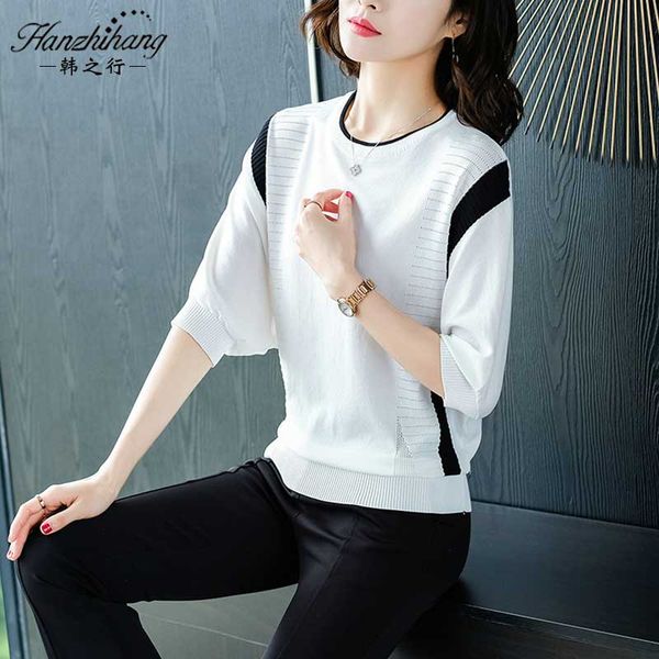 2019 new spring summer fashion women shirts loose short sleeve knitting body whose clothes on silk blouse shirt white a618
2019 new spring summer fashion women shirts loose short sleeve knitting body whose clothes on silk blouse shirt white a618