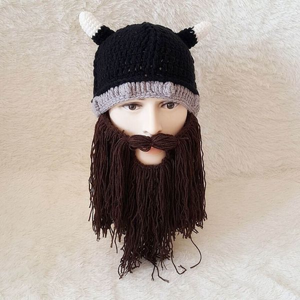 2019 men's barbarian viking beard beanie horn hats handmade warm birthday cool gifts funny gag, Blue;gray
2019 men's barbarian viking beard beanie horn hats handmade warm birthday cool gifts funny gag, Blue;gray