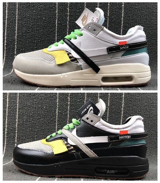 off 1 white 1s black 87 87s mens running shoes for men maxes sports air womens sneakers chaussures trainers size 36-45, White;red
off 1 white 1s black 87 87s mens running shoes for men maxes sports air womens sneakers chaussures trainers size 36-45, White;red
