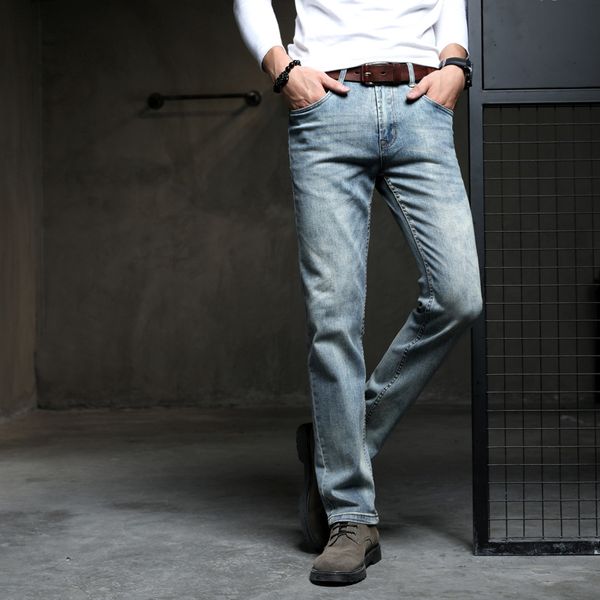 autumn elasticity men's jeans men's autumn and winter straight slim thick-youth 2018 new style trousers men's trousers, Blue
autumn elasticity men's jeans men's autumn and winter straight slim thick-youth 2018 new style trousers men's trousers, Blue