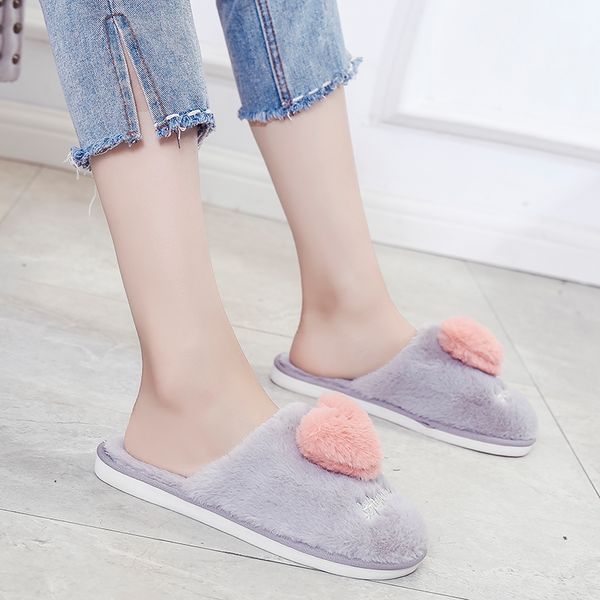 monerffi women plush slippers female cute korean version of the indoor 2019 warm slippers love non-slip indoor cotton drag, Black
monerffi women plush slippers female cute korean version of the indoor 2019 warm slippers love non-slip indoor cotton drag, Black