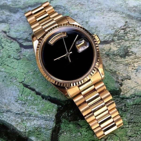 2019 new watch men automatic with day&date 18k gold sapphire glass stainless automatic mens watches, Slivery;brown
2019 new watch men automatic with day&date 18k gold sapphire glass stainless automatic mens watches, Slivery;brown