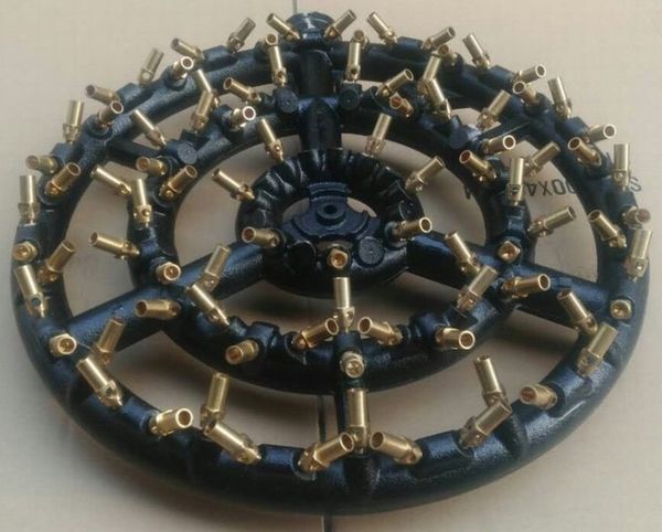 supper quality cast iron 88 nozzles gas jet tips burner for kitchen cooking propane jet burner with brass orifice lpg or lng
supper quality cast iron 88 nozzles gas jet tips burner for kitchen cooking propane jet burner with brass orifice lpg or lng