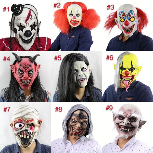 18 стили halloween horrible взрослых face mask scary стиль монстр маски зомби маска для взрослых маскарад horror маски dhl бесплатная достав
18 стили halloween horrible взрослых face mask scary стиль монстр маски зомби маска для взрослых маскарад horror маски dhl бесплатная достав