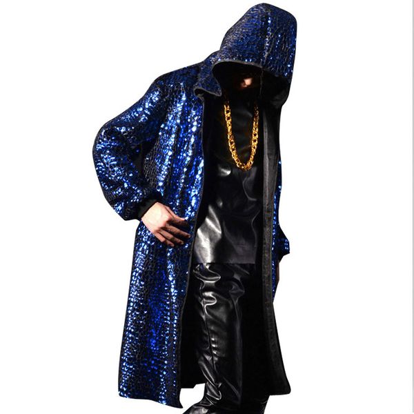 men hiphop rock long cloak jacket nightclub stage punk costumes men hooded trench coat street fashion cardigan overcoat, Tan;black
men hiphop rock long cloak jacket nightclub stage punk costumes men hooded trench coat street fashion cardigan overcoat, Tan;black
