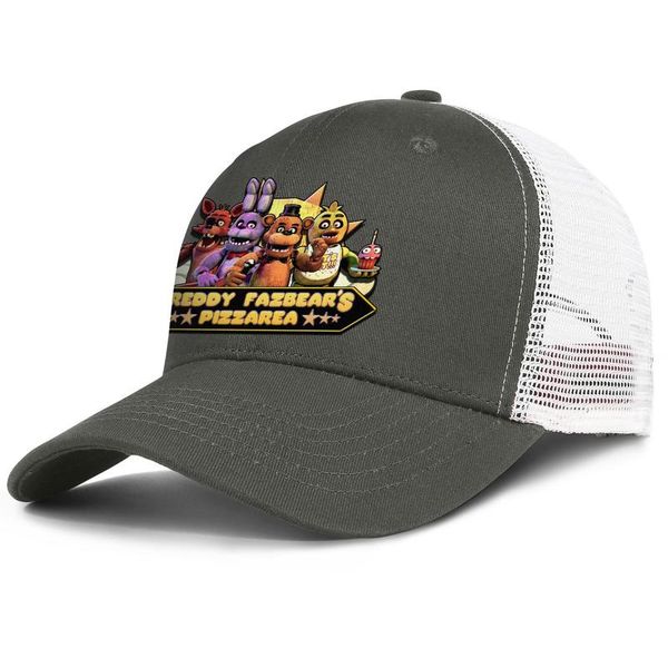 five nights at freddy pizzarea mens and women adjustable trucker meshcap designer blank personalized classic baseballhats animatronic, Blue;gray
five nights at freddy pizzarea mens and women adjustable trucker meshcap designer blank personalized classic baseballhats animatronic, Blue;gray