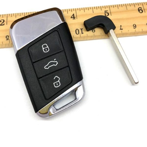 3 btn smart car key shell case for volkswagen vw passat b8 new magotan b5 skoda superb a7 variant golf +insert blade
3 btn smart car key shell case for volkswagen vw passat b8 new magotan b5 skoda superb a7 variant golf +insert blade