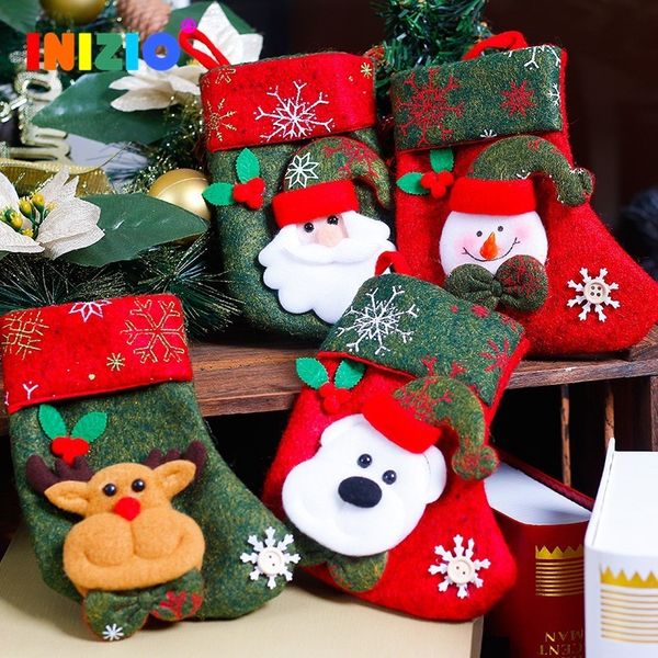 2019 santa snowman reindeer christmas stockings xmas socks christmas decorations new year gift candy bags children gift bag
2019 santa snowman reindeer christmas stockings xmas socks christmas decorations new year gift candy bags children gift bag