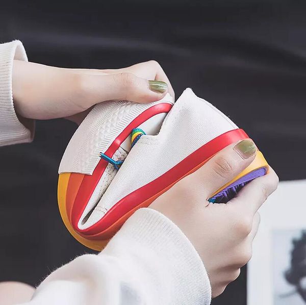 2019 new canvas mens womens casual shoes rainbow white black shoes comfortable outdoor women sports shoes size 36-40
2019 new canvas mens womens casual shoes rainbow white black shoes comfortable outdoor women sports shoes size 36-40