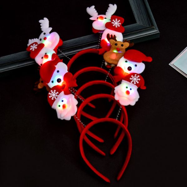 christmas lighted headband santa claus snowman hair band hair accessories kids gift halloween party supplies
christmas lighted headband santa claus snowman hair band hair accessories kids gift halloween party supplies