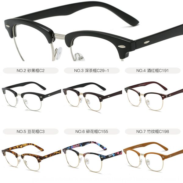 plain metal rice nail frame common plain glasses glasses for men and women 8056-2, Silver
plain metal rice nail frame common plain glasses glasses for men and women 8056-2, Silver