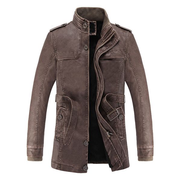 winter mens leather suede jacket fashion brand fleece lined motorcycle faux leather jacket men coats male chaqueta cuero hombre, Black
winter mens leather suede jacket fashion brand fleece lined motorcycle faux leather jacket men coats male chaqueta cuero hombre, Black
