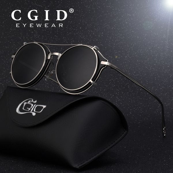 on 2018 cgid men y19052004 sun removable clip round fashion steampunk shades brand designer sunglasses glass metal vintage e76 polarize hfqn
on 2018 cgid men y19052004 sun removable clip round fashion steampunk shades brand designer sunglasses glass metal vintage e76 polarize hfqn