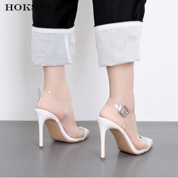 2019 new women fashion heels sandals autumn new transparent pvc buckle fine super high-heeled shoes 40 zl-2833-2, Black
2019 new women fashion heels sandals autumn new transparent pvc buckle fine super high-heeled shoes 40 zl-2833-2, Black