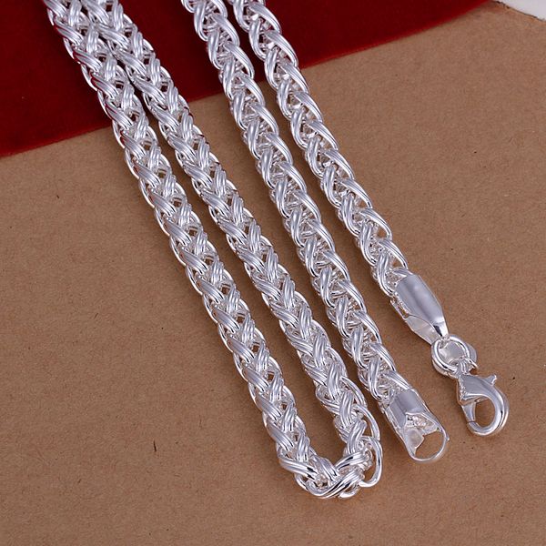 925 sterling silver necklace for women men 6mm wide twisting circle choker chain long necklaces statement fashion pendant cn083
925 sterling silver necklace for women men 6mm wide twisting circle choker chain long necklaces statement fashion pendant cn083