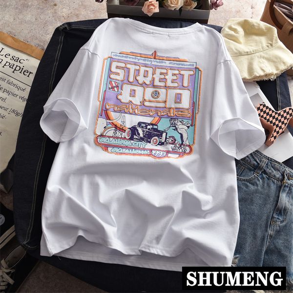 streetwear printed letter cotton white t-shirt women short-sleeved loose casual t shirt female 2020 summer retro base shirt
streetwear printed letter cotton white t-shirt women short-sleeved loose casual t shirt female 2020 summer retro base shirt