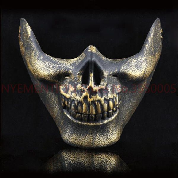 2015 new cs skull skeleton paintball half face protective mask for halloween gift 100pcs/lot
2015 new cs skull skeleton paintball half face protective mask for halloween gift 100pcs/lot