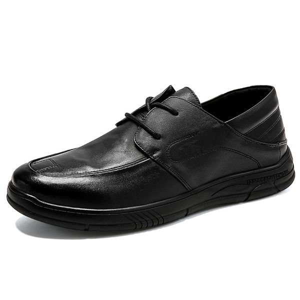 spring genuine leather men's casual shoes loafers breathable driving shoes 38-44 men soft business sneakers moccasins oxford %, Black
spring genuine leather men's casual shoes loafers breathable driving shoes 38-44 men soft business sneakers moccasins oxford %, Black