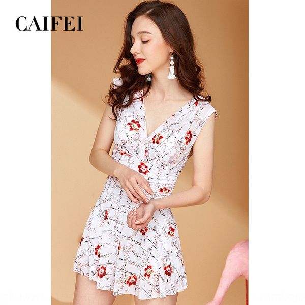 caifei female conservative belly-covering slim girl dress swim swimsuit spring backless one-piece skirt swimming suit, White;black
caifei female conservative belly-covering slim girl dress swim swimsuit spring backless one-piece skirt swimming suit, White;black