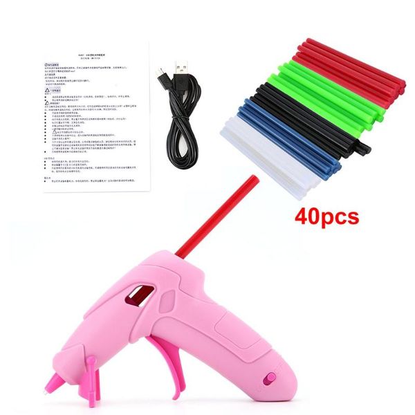 rj807 usb charging 5v/1a melt glue gun with glue stick for diy handwork repair tools electric heat temperature guns
rj807 usb charging 5v/1a melt glue gun with glue stick for diy handwork repair tools electric heat temperature guns