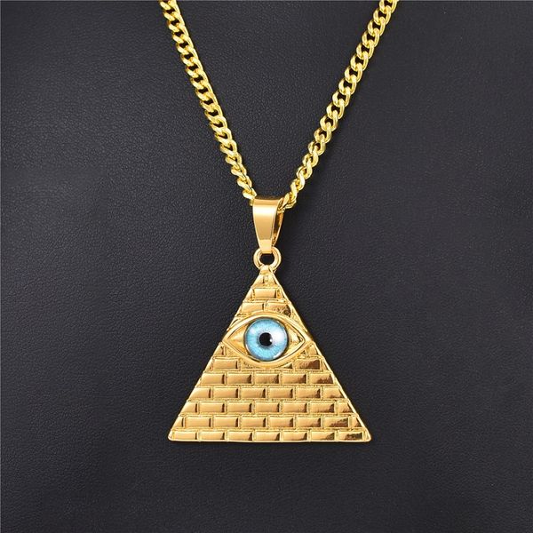 unique fashion men hip hop jewelry pyramid eye necklace fashion new design gold color 60cm long link chains punk necklaces for men gift, Silver
unique fashion men hip hop jewelry pyramid eye necklace fashion new design gold color 60cm long link chains punk necklaces for men gift, Silver