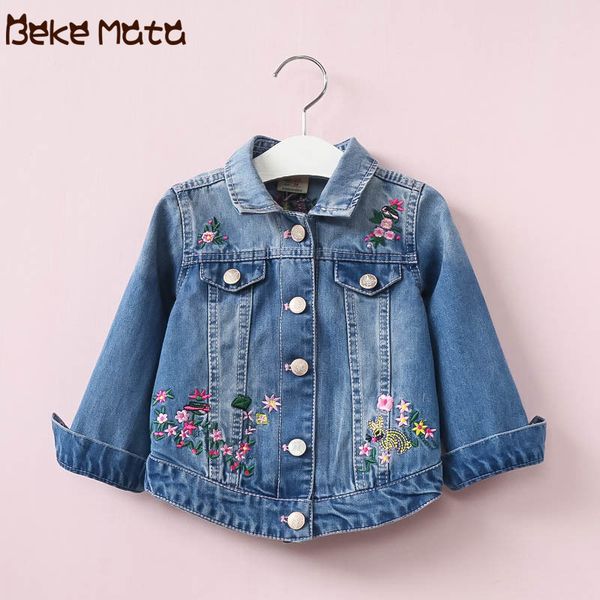 denim girl coats 2020 spring flower embroidery kids girl jackets jean clothes fashion turn down collar children outerwear 3-9y, Blue;gray
denim girl coats 2020 spring flower embroidery kids girl jackets jean clothes fashion turn down collar children outerwear 3-9y, Blue;gray
