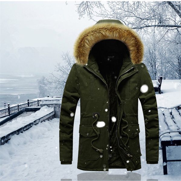 designer solid mens winter jackets collect waist thick fashion mens cotton padded jacket casual long clothes, Black;brown
designer solid mens winter jackets collect waist thick fashion mens cotton padded jacket casual long clothes, Black;brown