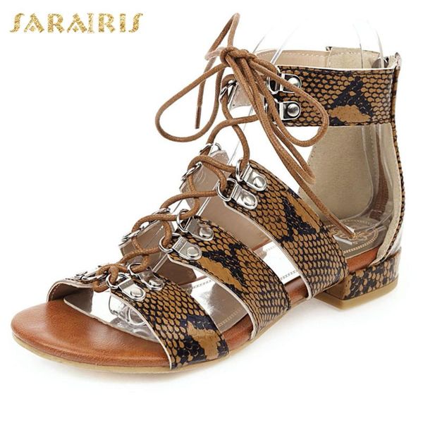 sarairis 2020 new fashion peep toe gladiator sandals woman shoes chunky heels lace-up mixed colors fashion shoes women sandals, Black
sarairis 2020 new fashion peep toe gladiator sandals woman shoes chunky heels lace-up mixed colors fashion shoes women sandals, Black