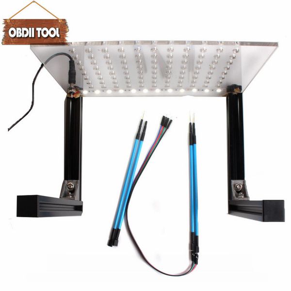 

newly full set led bdm frame ecu programming tool bdm bracket with led light 4 probe pins for ktag kess v2 galletto bdm100