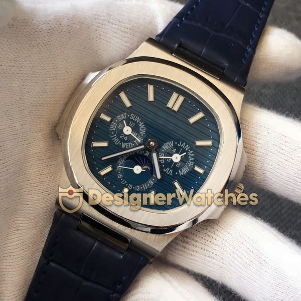 luxury mens watch designer multi-functional automatic mechanical movement blue strap 316l stainless steel case leather strap wristwatches, Slivery;brown
luxury mens watch designer multi-functional automatic mechanical movement blue strap 316l stainless steel case leather strap wristwatches, Slivery;brown