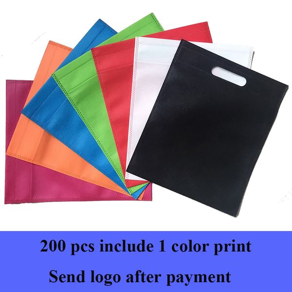 50 pieces new wholesales reusable bags non woven /shopping bags/ promotional bags accept custom logo
50 pieces new wholesales reusable bags non woven /shopping bags/ promotional bags accept custom logo