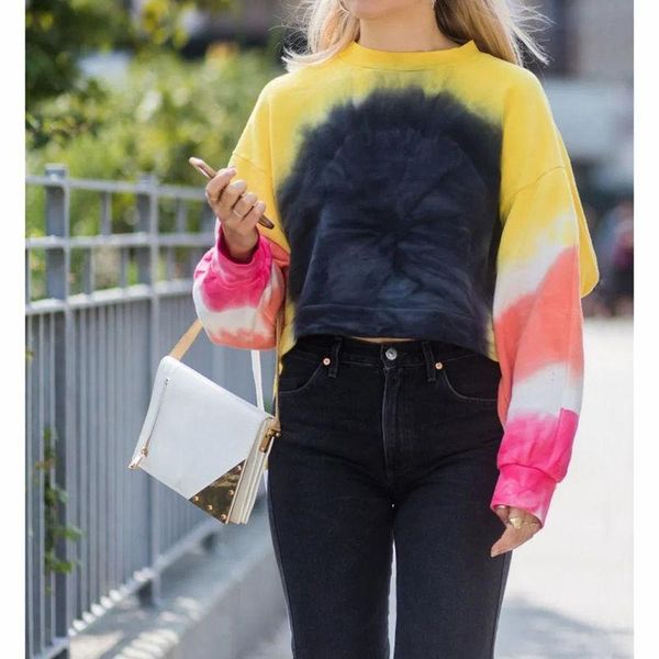 мода женщин конструктор толстовки с длинным рукавом экипаж шеи женщин печать фуфайки осени зимы дамы вскользь толстовки, Black
мода женщин конструктор толстовки с длинным рукавом экипаж шеи женщин печать фуфайки осени зимы дамы вскользь толстовки, Black