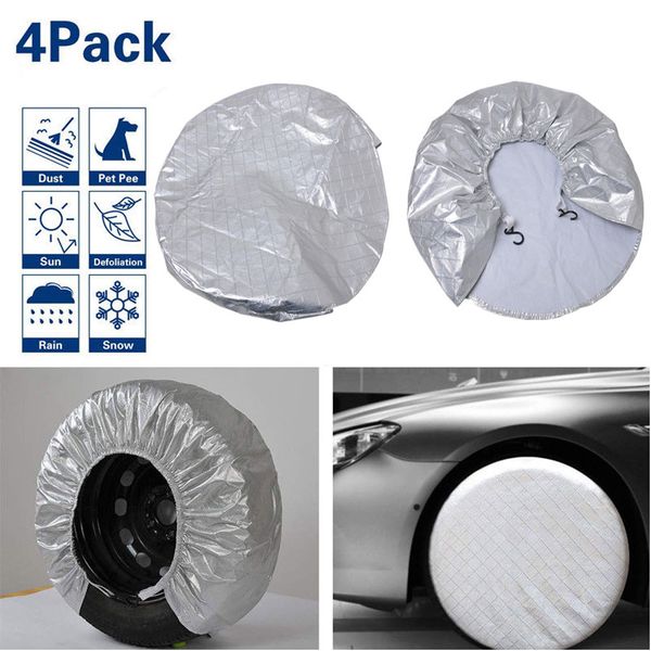 set 4 wheel tire covers for rv trailer camper car truck for 26in to 29in dia durable waterproof aluminum material durable#p10
set 4 wheel tire covers for rv trailer camper car truck for 26in to 29in dia durable waterproof aluminum material durable#p10