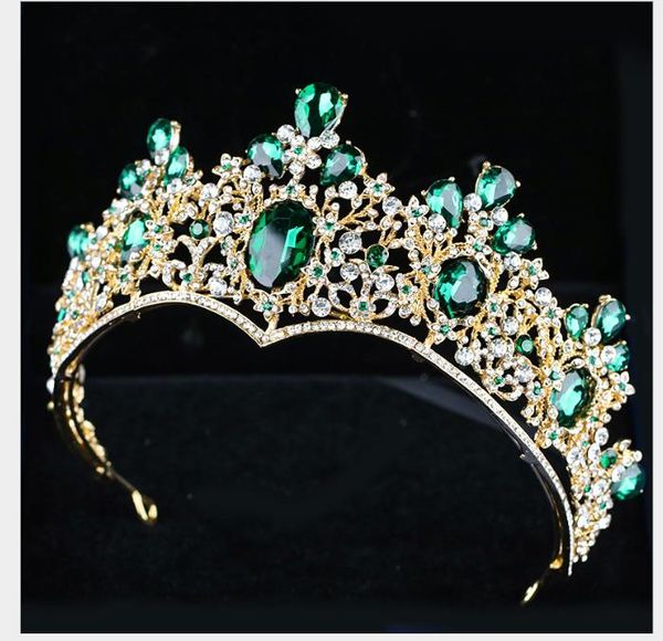 crown headwear 2019 new european and american alloy beautiful atmospheric bride headwear crown, Slivery;golden
crown headwear 2019 new european and american alloy beautiful atmospheric bride headwear crown, Slivery;golden