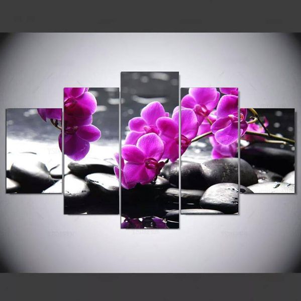 fashion 5 piece unframed modern wall painting purple orchid home decoration flowers art picture paint on canvas prints
fashion 5 piece unframed modern wall painting purple orchid home decoration flowers art picture paint on canvas prints