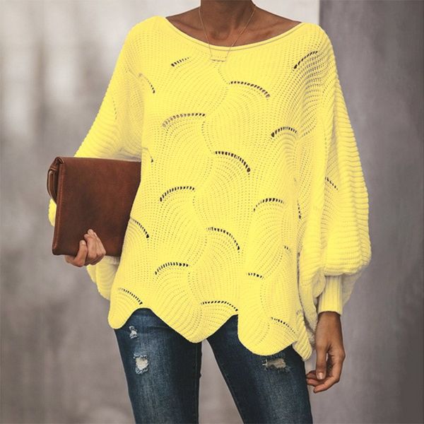 hollow out lantern sleeve sweaters women casual loose knitwear sweaters femme o neck ruffle pullover, Black
hollow out lantern sleeve sweaters women casual loose knitwear sweaters femme o neck ruffle pullover, Black
