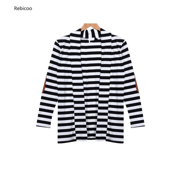fashion casual women long cardigan coat long sleeve loose open stitch jacket chic autumn striped coat slim show thin clothes, Black;brown
fashion casual women long cardigan coat long sleeve loose open stitch jacket chic autumn striped coat slim show thin clothes, Black;brown