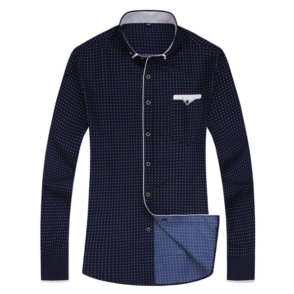 2020 men fashion casual long sleeved printed shirt slim fit male social business dress shirt brand men clothing soft comfortable, White;black
2020 men fashion casual long sleeved printed shirt slim fit male social business dress shirt brand men clothing soft comfortable, White;black