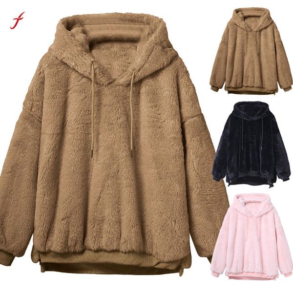 feitong 2018 faux fur coats womens winter warm fluffy coat fleece fur outerwear hoodies sweatshirt solid warm coat for women /pt, Black
feitong 2018 faux fur coats womens winter warm fluffy coat fleece fur outerwear hoodies sweatshirt solid warm coat for women /pt, Black