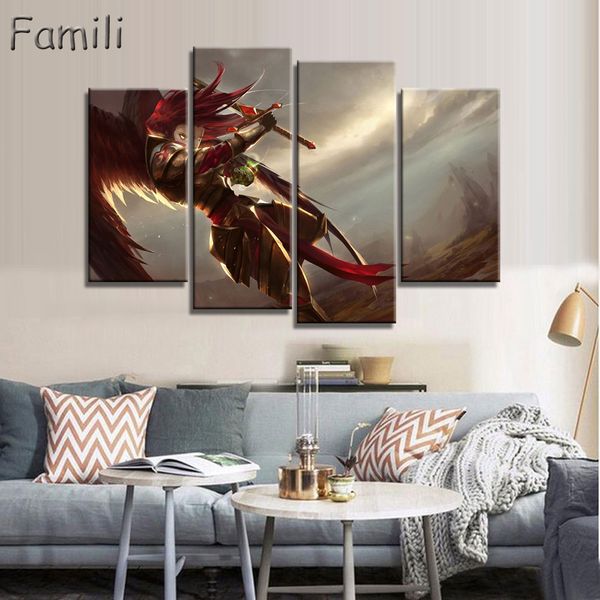 4Pieces/set canvas art Printed fantasy angels warrior Painting Canvas Print room decor print poster picture canvas
4Pieces/set canvas art Printed fantasy angels warrior Painting Canvas Print room decor print poster picture canvas